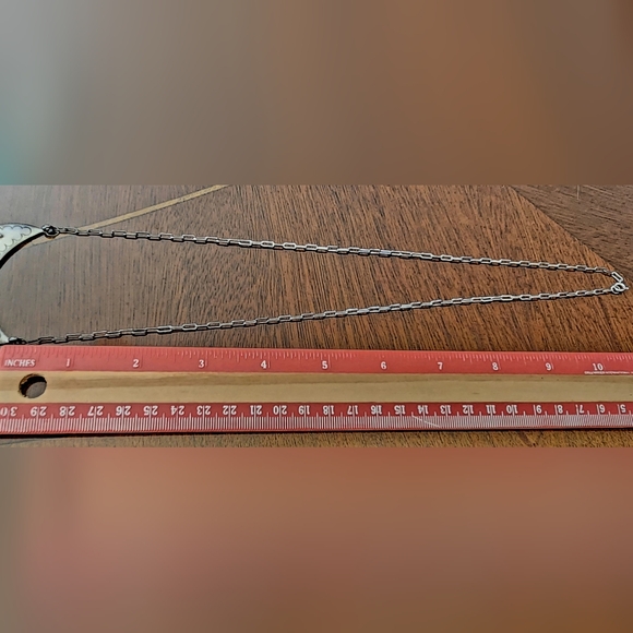 WOW! VINTAGE UNSIGNED NAVAJO RICHARD BEGAY Sterling Silver Multi-Stone Necklace - Picture 11 of 16